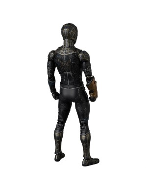 Medicom Toy MAFEX Spider-Man No Way Home Spider-Man Black & Gold Suit Version