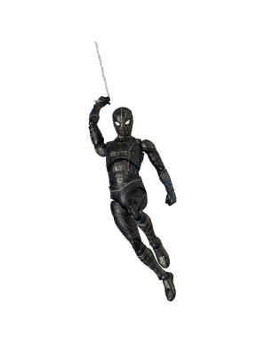 Medicom Toy MAFEX Spider-Man No Way Home Spider-Man Black & Gold Suit Version