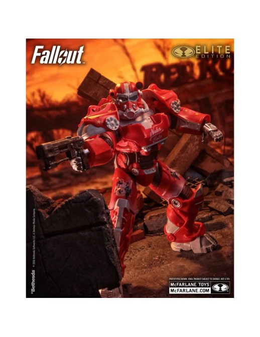 Mc Farlane Fallout 76 Nuka Cola T-60 Elite Edition