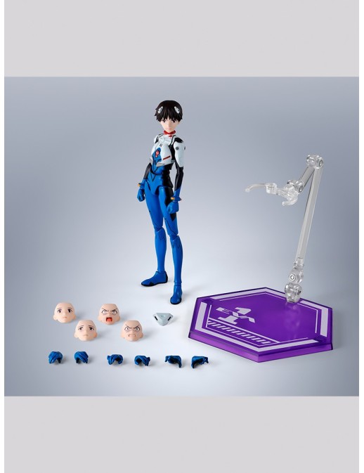 Bandai S.H. Figuarts Evangelion: 3.0+1.0 Thrice Upon a Time Shinji Ikari