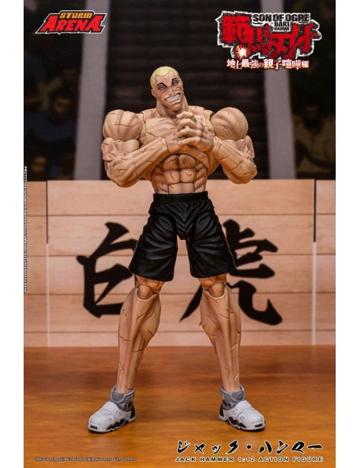 Storm Collectibles Storm Arena Baki Hanma Son of Ogre Jack Hammer