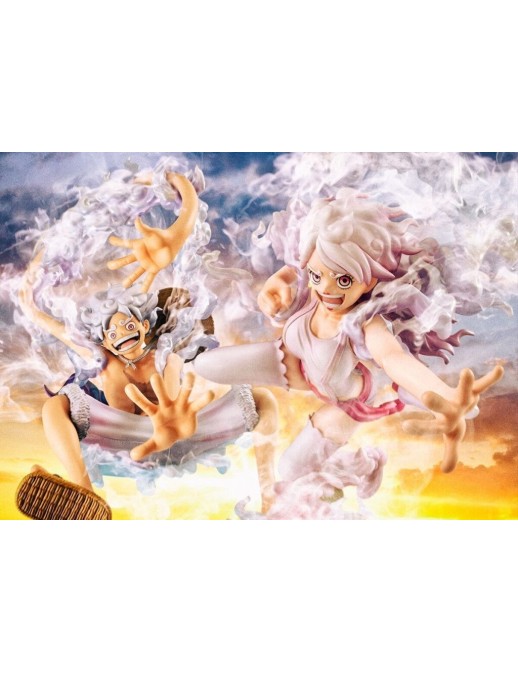 Megahouse P.O.P. Portrait of Pirates Evolutionary History One Piece Monkey D. Luffy Gear 5