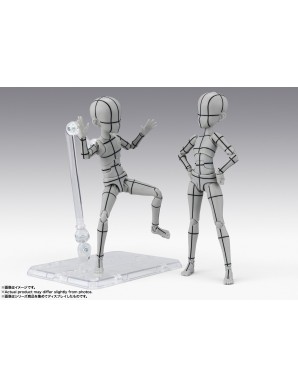 Bandai S.H. Figuarts Body-chan Sugimori Ken Wireframe Gray Color Version