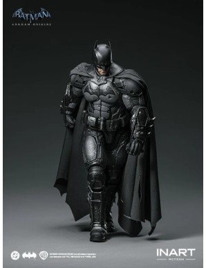InArt Batman Arkham Origins Batman Battle Damaged Version 1/12 Scale Action Figure