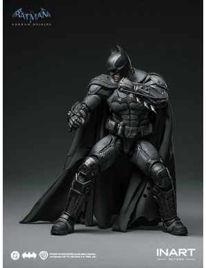 InArt Batman Arkham Origins Batman Battle Damaged Version 1/12 Scale Action Figure