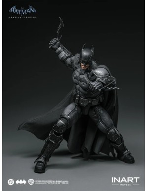 InArt Batman Arkham Origins Batman Battle Damaged Version 1/12 Scale Action Figure