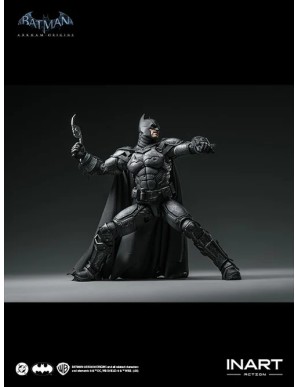 InArt Batman Arkham Origins Batman Battle Damaged Version 1/12 Scale Action Figure