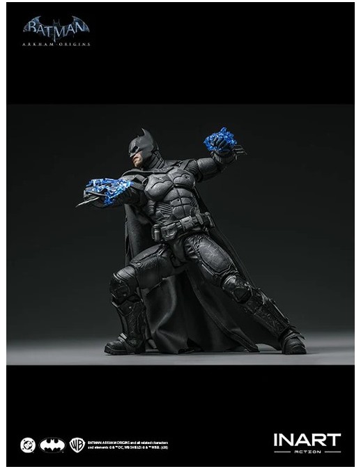 InArt Batman Arkham Origins Batman Battle Damaged Version 1/12 Scale Action Figure