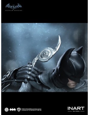 InArt Batman Arkham Origins Batman Battle Damaged Version 1/12 Scale Action Figure
