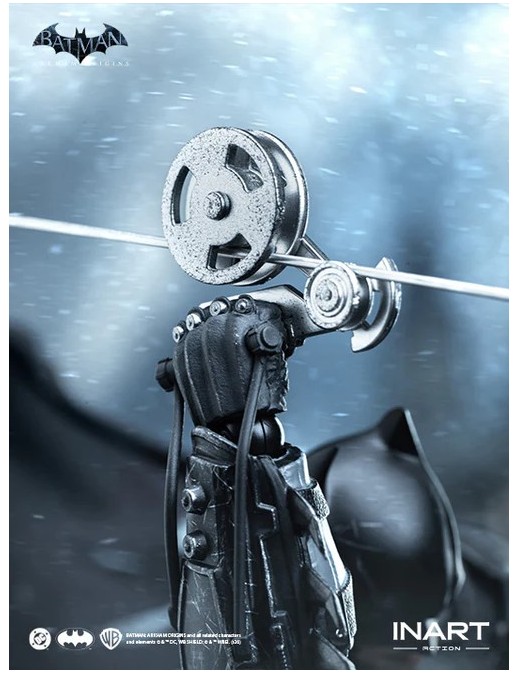 InArt Batman Arkham Origins Batman Battle Damaged Version 1/12 Scale Action Figure