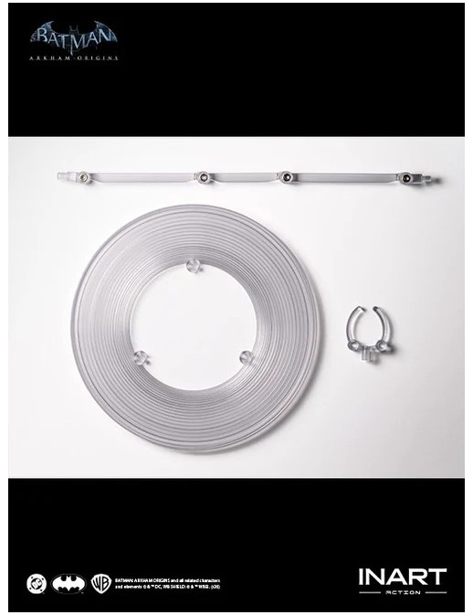 InArt Batman Arkham Origins Batman Battle Damaged Version 1/12 Scale Action Figure