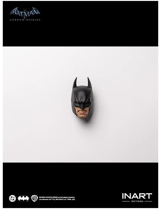 InArt Batman Arkham Origins Batman Battle Damaged Version 1/12 Scale Action Figure