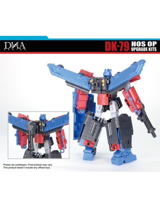 DNA Design DK-79 Upgrade Kits for Transformers: Heart of Steel Optimus Prime + Bonus Part for Starscream