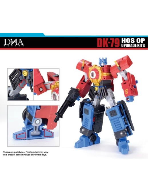 DNA Design DK-79 Upgrade Kits for Transformers: Heart of Steel Optimus Prime + Bonus Part for Starscream