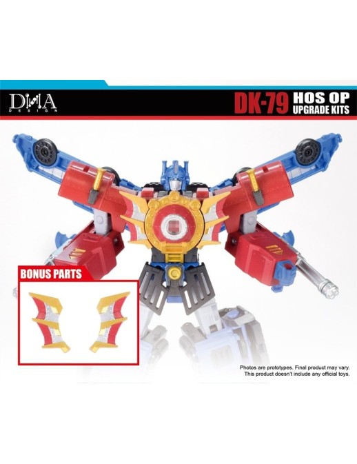 DNA Design DK-79 Upgrade Kits for Transformers: Heart of Steel Optimus Prime + Bonus Part for Starscream