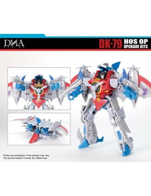 DNA Design DK-79 Upgrade Kits for Transformers: Heart of Steel Optimus Prime + Bonus Part for Starscream
