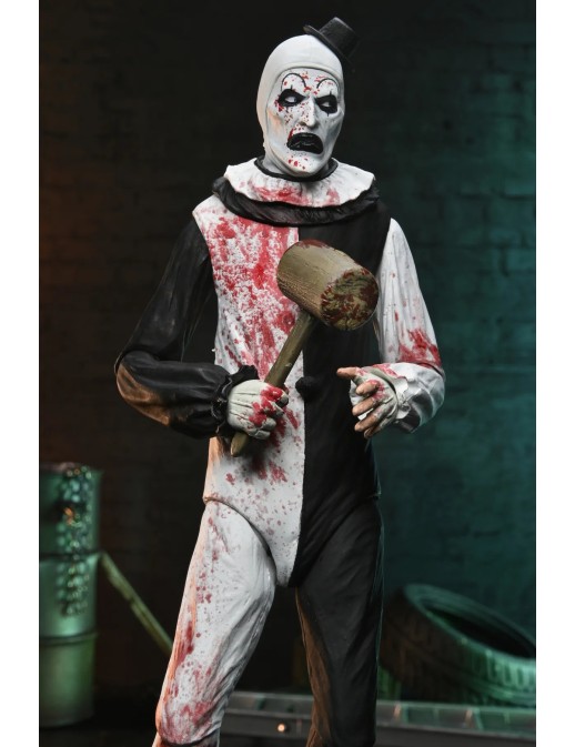 Neca Terrifier 2 Art the Clown Blood Splattered