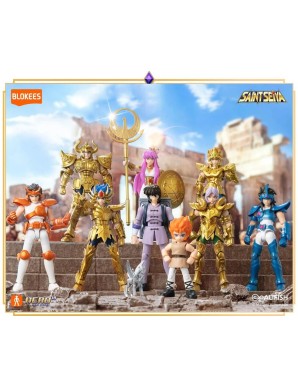 Blokees Saint Seiya Galaxy Version 03 Gold Zodiac Box of 9 Random Model Kits