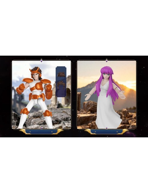 Blokees Saint Seiya Galaxy Version 03 Gold Zodiac Box of 9 Random Model Kits