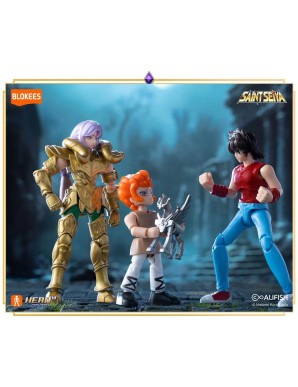 Blokees Saint Seiya Galaxy Version 03 Gold Zodiac Box of 9 Random Model Kits