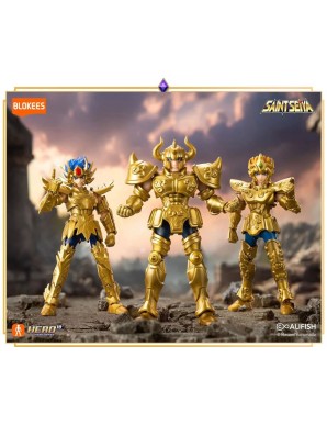 Blokees Saint Seiya Galaxy Version 03 Gold Zodiac Box of 9 Random Model Kits