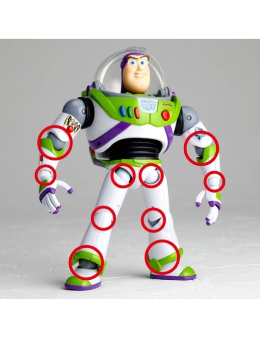 Kaiyodo Legacy of Revoltech LR-046 Toy Story Buzz Lightyear