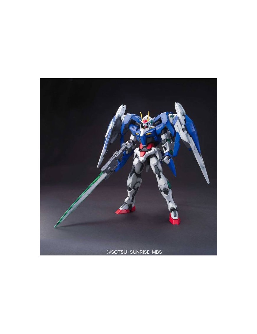 Bandai Master Grade MG 1/100 Mobile Suit Gundam GN-0000+GNR-010 00 Raiser Bandai Master Grade MG 1/100 Mobile Suit Gundam GN-0000+GNR-010 00 Raiser
