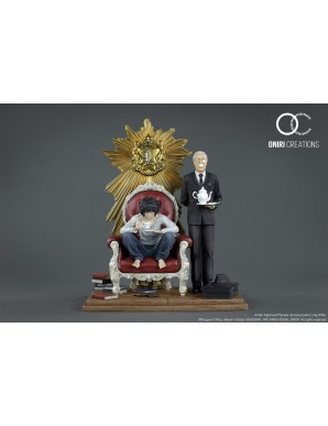 Oniri Creations Death Note L & Watari 1/6 Statue Figure 999pcs Worldwide
