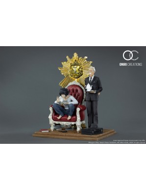 Oniri Creations Death Note L & Watari 1/6 Statue Figure 999pcs Worldwide