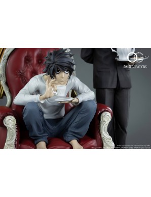 Oniri Creations Death Note L & Watari 1/6 Statue Figure 999pcs Worldwide