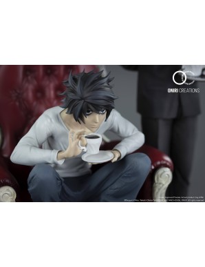 Oniri Creations Death Note L & Watari 1/6 Statue Figure 999pcs Worldwide