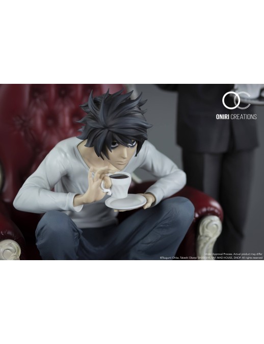 Oniri Creations Death Note L & Watari 1/6 Statue Figure 999pcs Worldwide