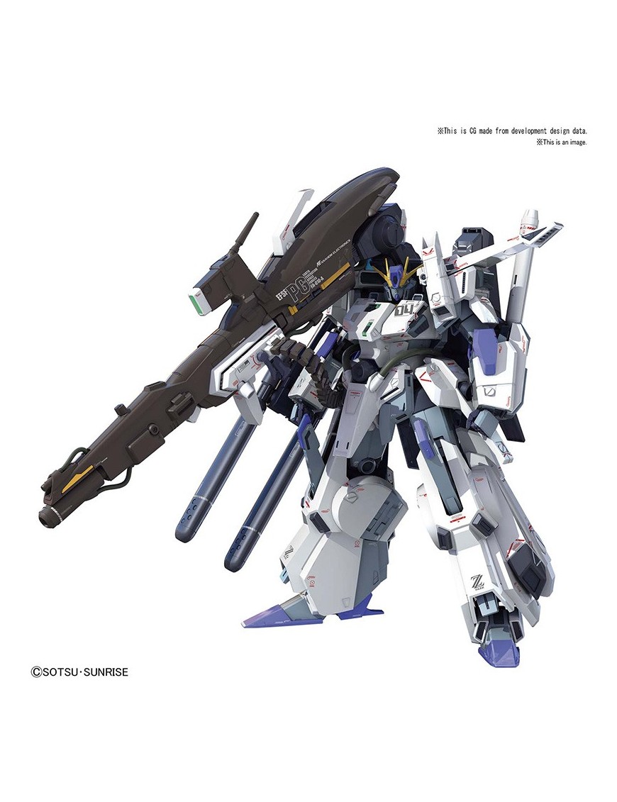 Bandai Master Grade MG 1/100 Mobile Suit Gundam FA-010A Fazz Ver.Ka