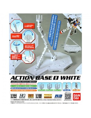 Bandai Gundam Action Base 1 White