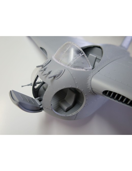 Aoshima Plamo Future Boy Conan Flying Boat Falco 1/72 Scale Model Kit