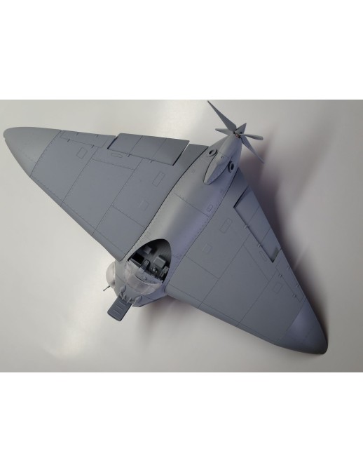 Aoshima Plamo Future Boy Conan Flying Boat Falco 1/72 Scale Model Kit