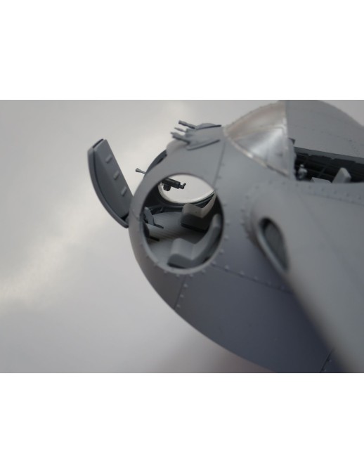 Aoshima Plamo Future Boy Conan Flying Boat Falco 1/72 Scale Model Kit