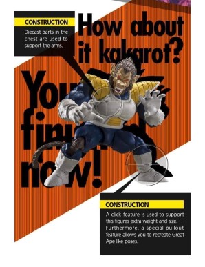 Bandai S.H. Figuarts Dragon Ball Z Great Ape Vegeta