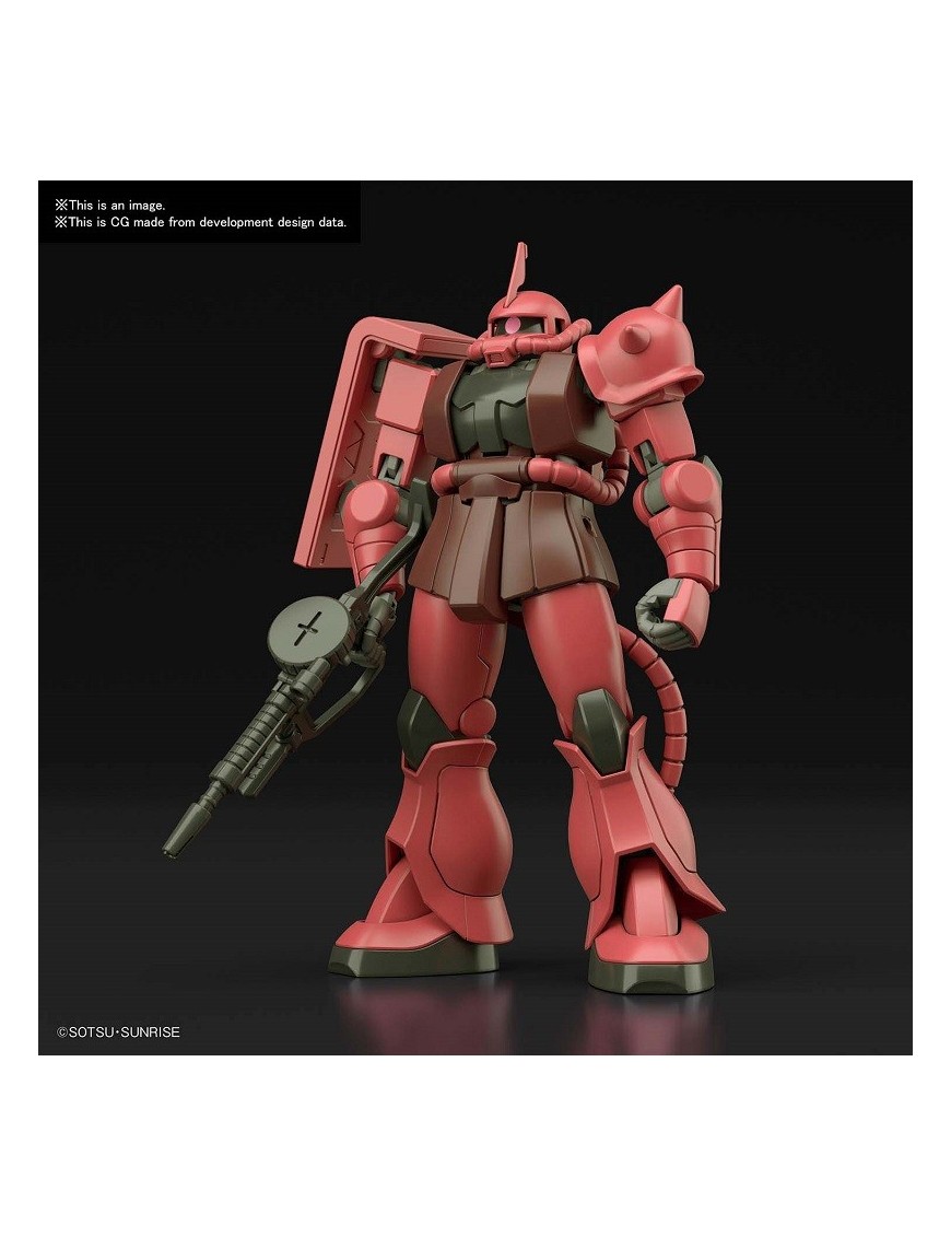 Bandai High Grade HGUC 1/144 Mobile Suit Gundam MS-06S Zaku II