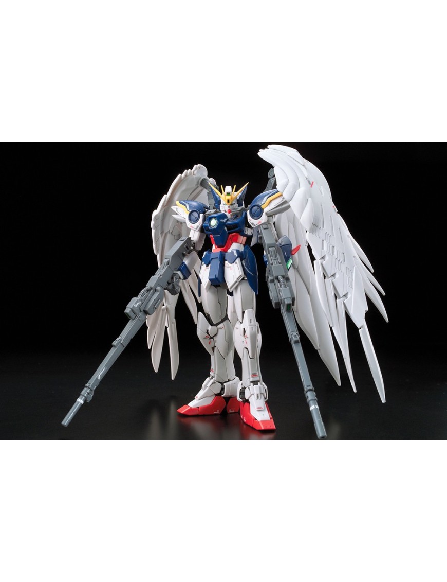 Bandai Real Grade RG 1/144 Mobile Suit Gundam XXXG-00W0 Wing Gundam Zero EW Bandai Real Grade RG 1/144 Mobile Suit Gundam XXXG-00W0 Wing Gundam Zero EW