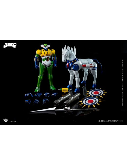 King Arts Diecast Figure Series Kotetsu Jeeg & Pantheroid DFS072