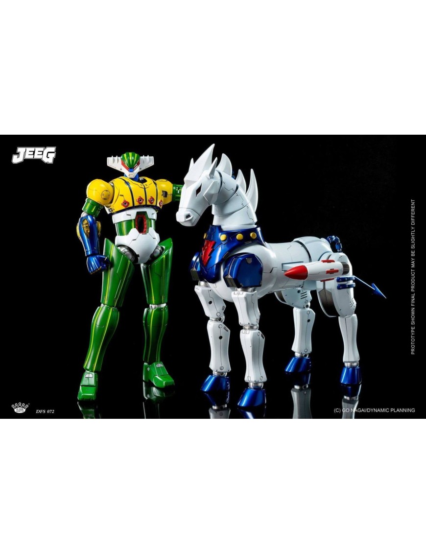 King Arts Diecast Figure Series Kotetsu Jeeg & Pantheroid DFS072