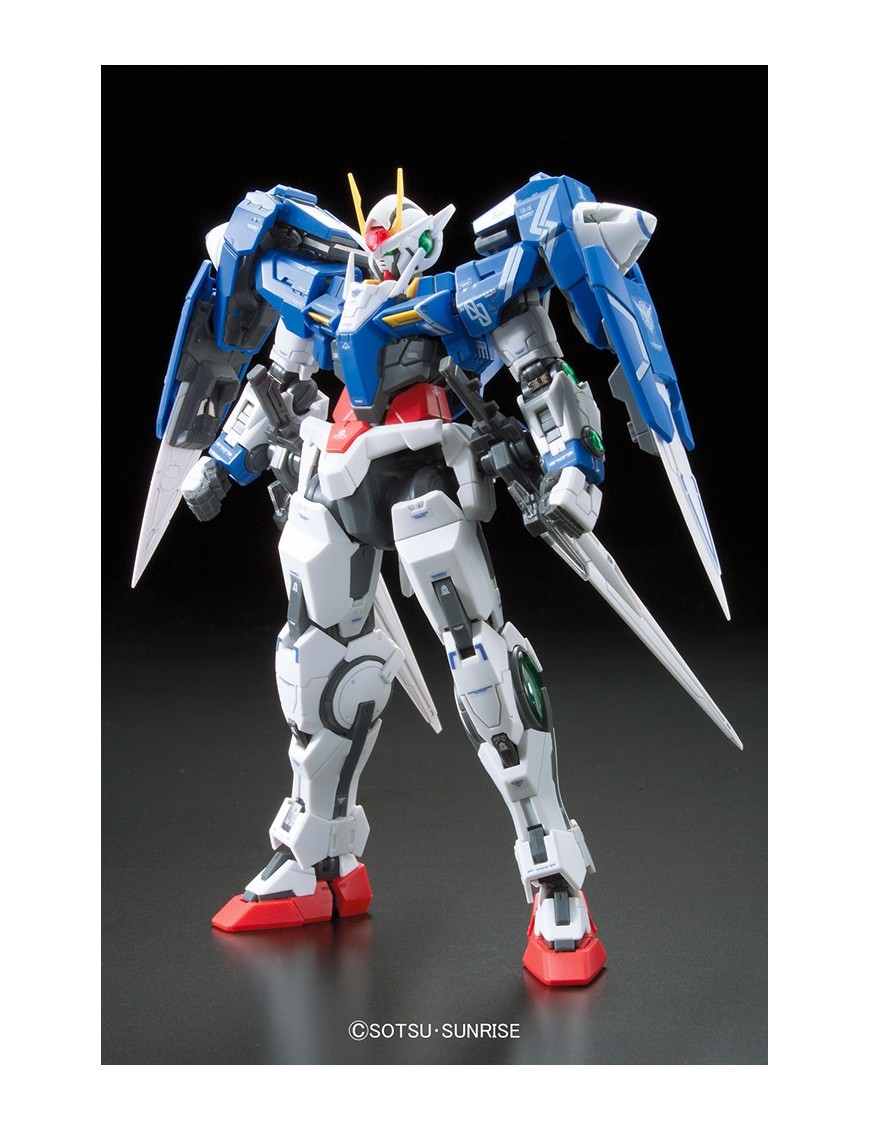 Bandai Real Grade RG 1/144 Mobile Suit Gundam GN-0000+GNR-010 00 Raiser Bandai Real Grade RG 1/144 Mobile Suit Gundam GN-0000+GNR-010 00 Raiser