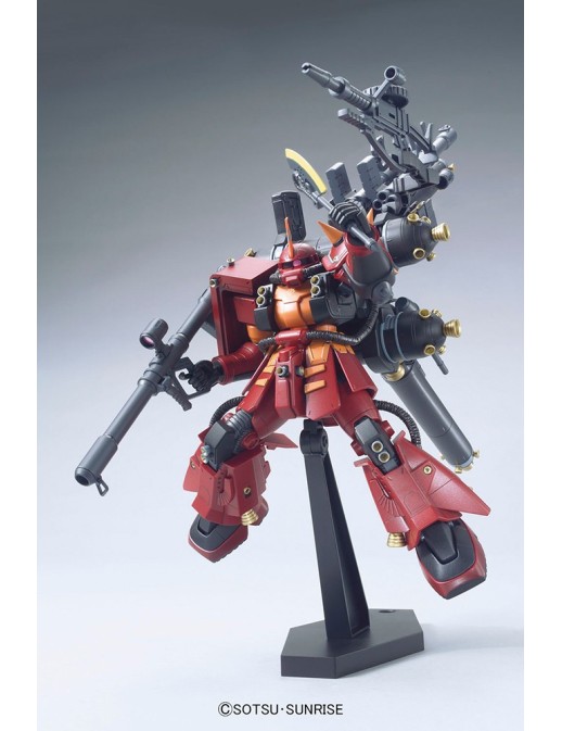Bandai High Grade HG 1/144 Mobile Suit Gundam MS-06R Zaku II High Mobility Type Reuse "P" Device Thunderbolt Version