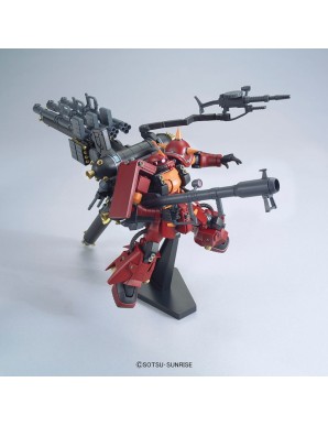 Bandai High Grade HG 1/144 Mobile Suit Gundam MS-06R Zaku II High Mobility Type Reuse "P" Device Thunderbolt Version