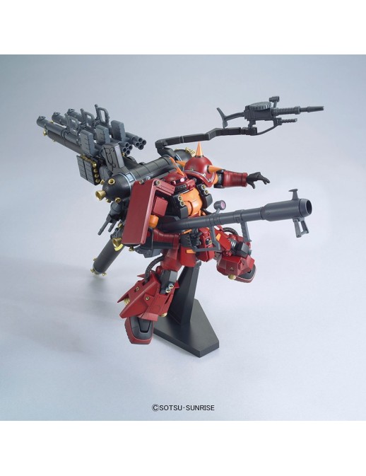 Bandai High Grade HG 1/144 Mobile Suit Gundam MS-06R Zaku II High Mobility Type Reuse "P" Device Thunderbolt Version