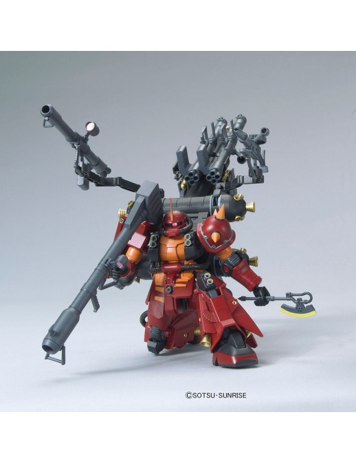 Bandai High Grade HG 1/144 Mobile Suit Gundam MS-06R Zaku II High Mobility Type Reuse "P" Device Thunderbolt Version