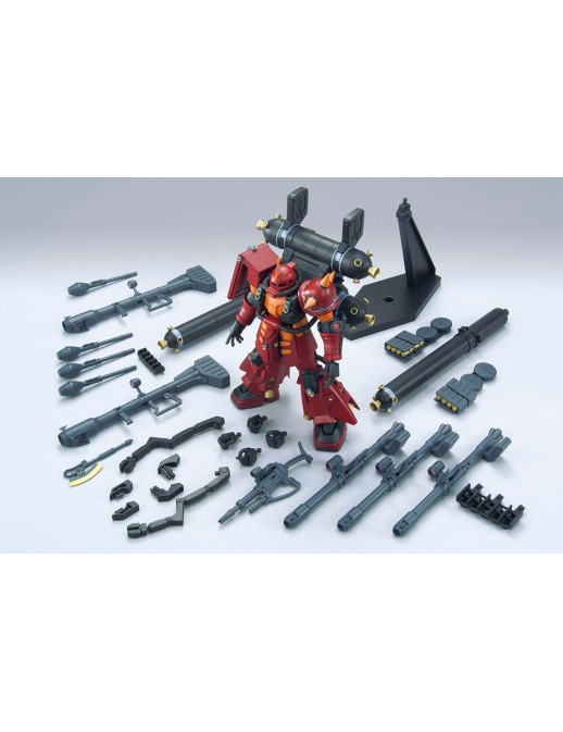 Bandai High Grade HG 1/144 Mobile Suit Gundam MS-06R Zaku II High Mobility Type Reuse "P" Device Thunderbolt Version