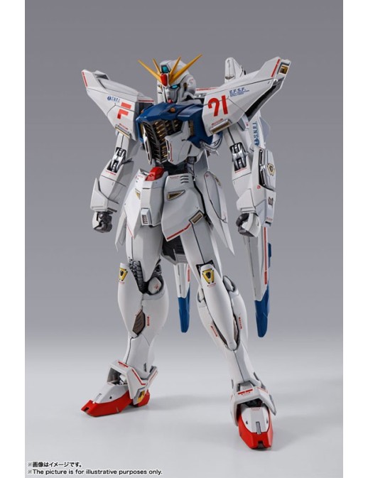 Bandai Metal Build Gundam F91 Chronicle White Version