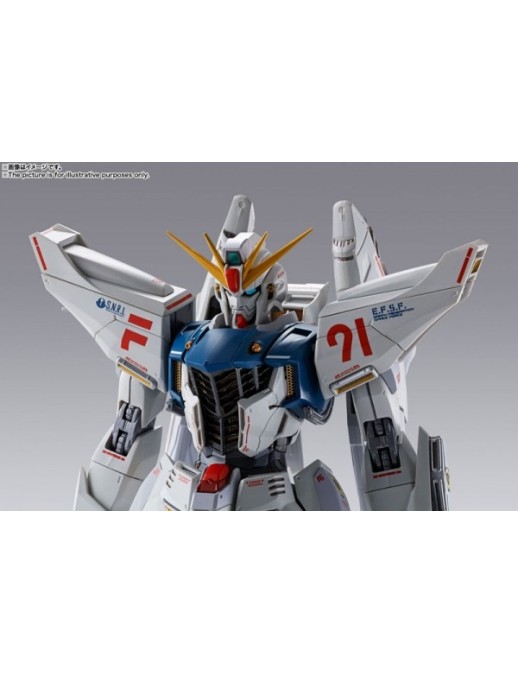 Bandai Metal Build Gundam F91 Chronicle White Version